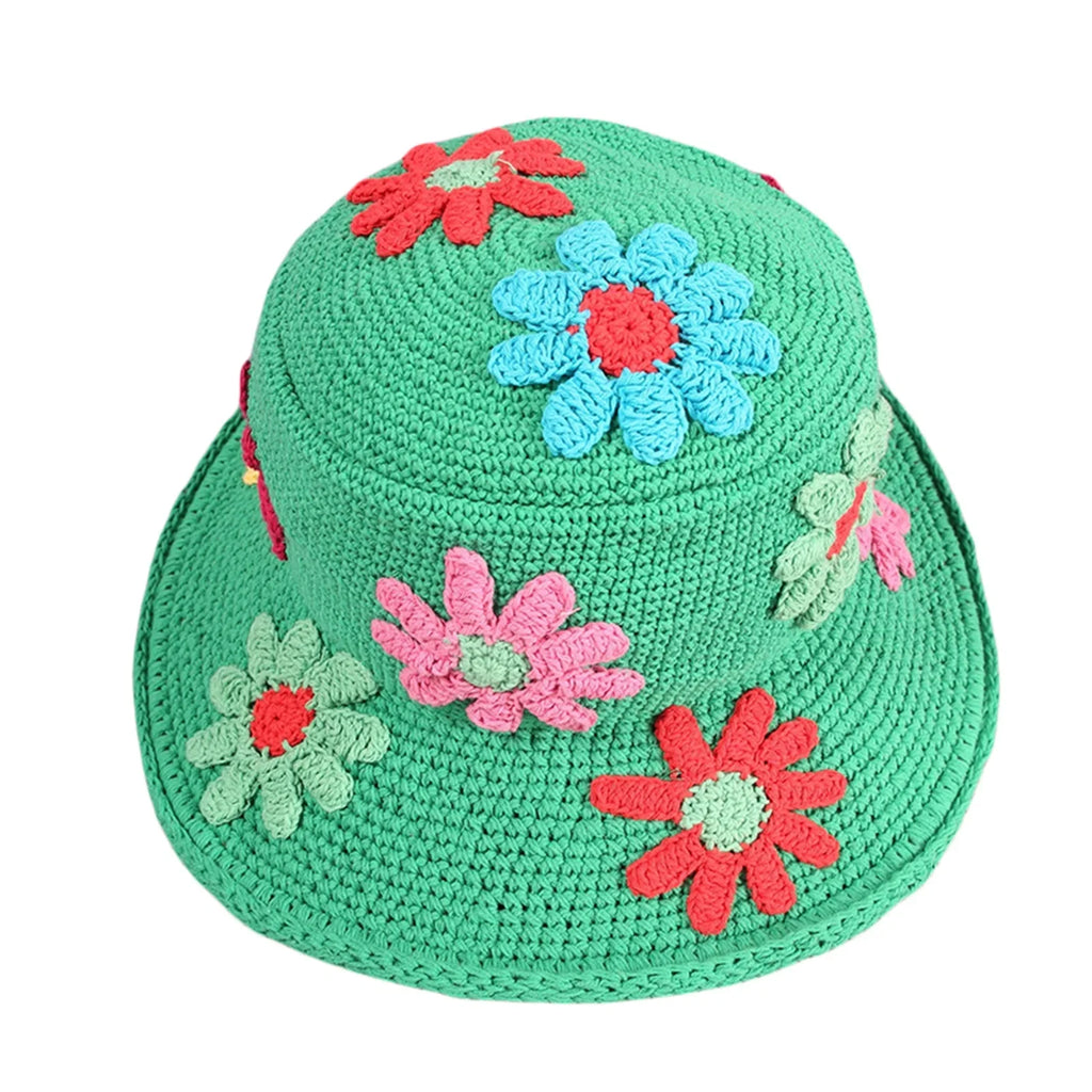 Hollow Knitted Fisherman Hat