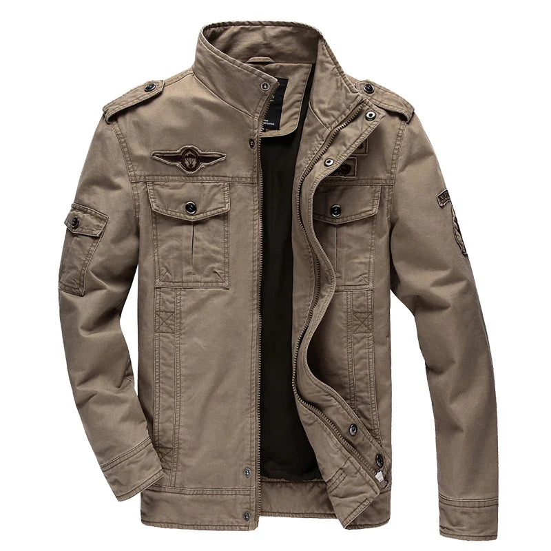 Casual Plus Military Jacket