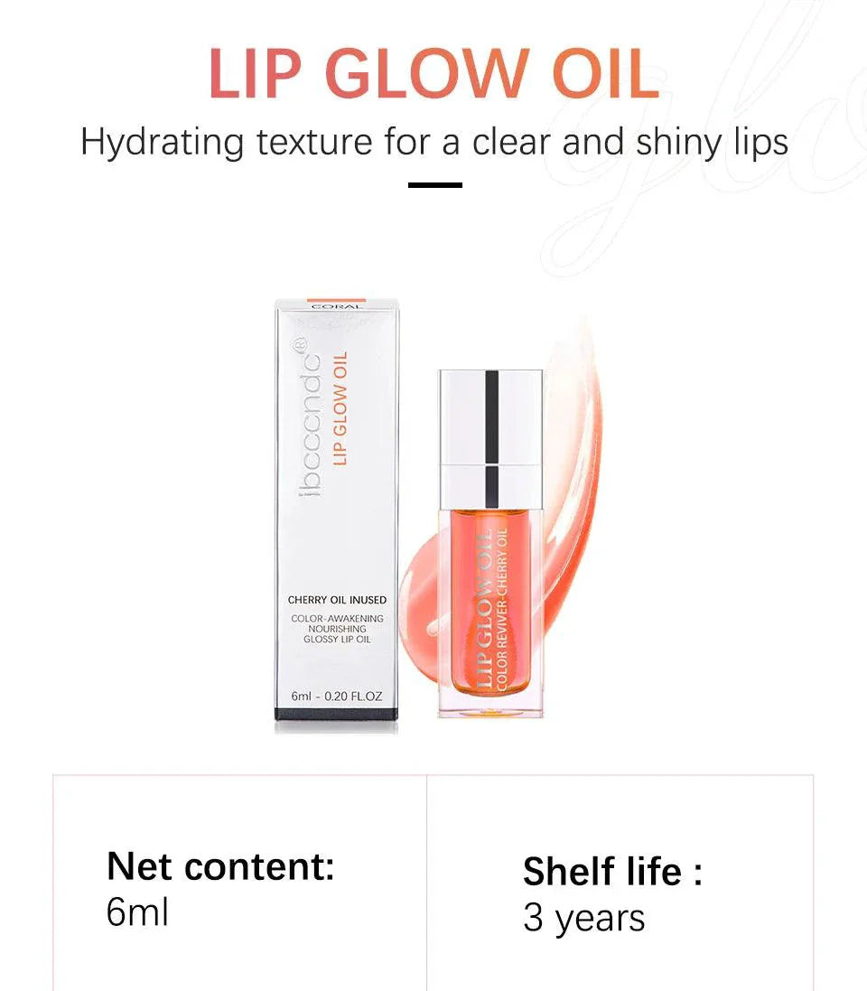 Moisturizing Lip Balm Oil - Plumping Exfoliating Lip Gloss