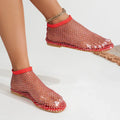 Luxury Round Toe Flat Bottom Sandals