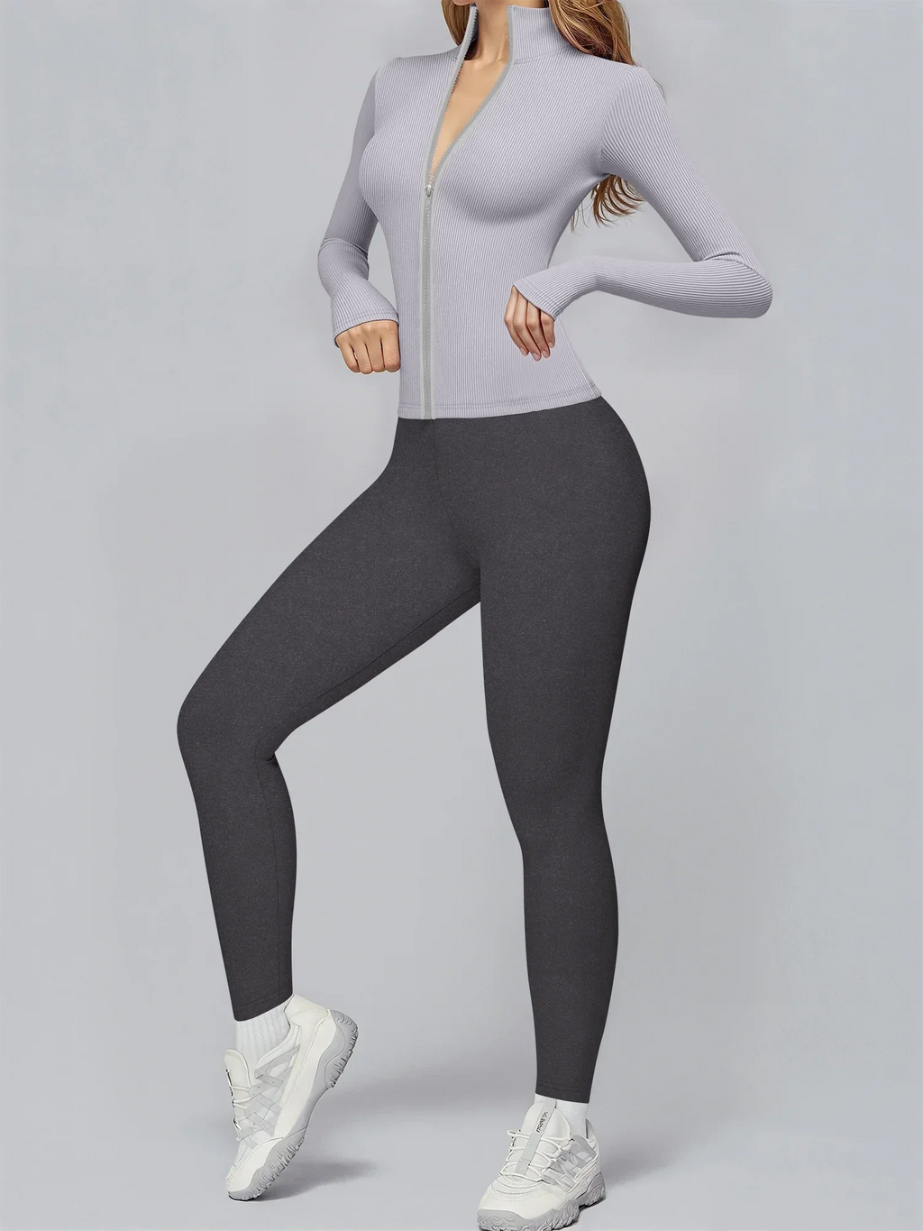 Premium Ribbed Activewear Set