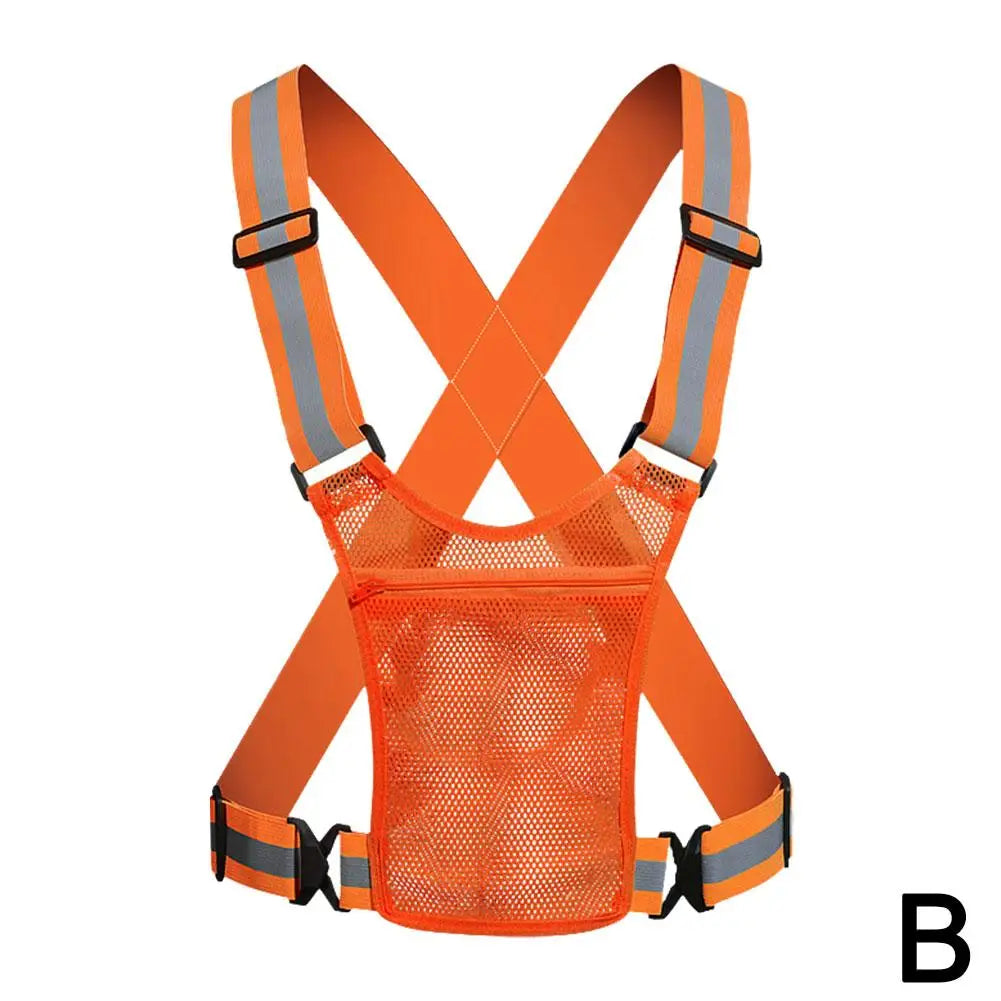 NightSafe Reflective Vest for Outdoor Sports