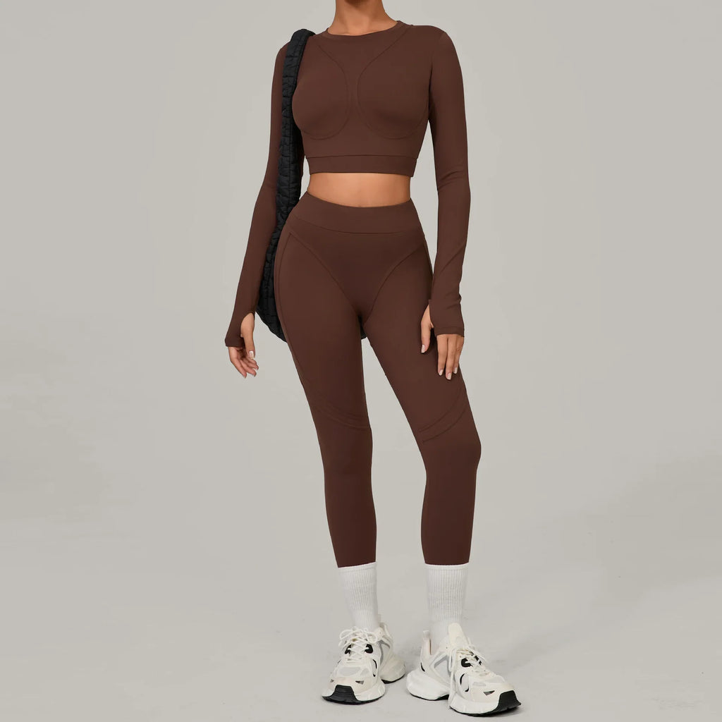 Seamless Yoga High Waist Sports Suit XP160