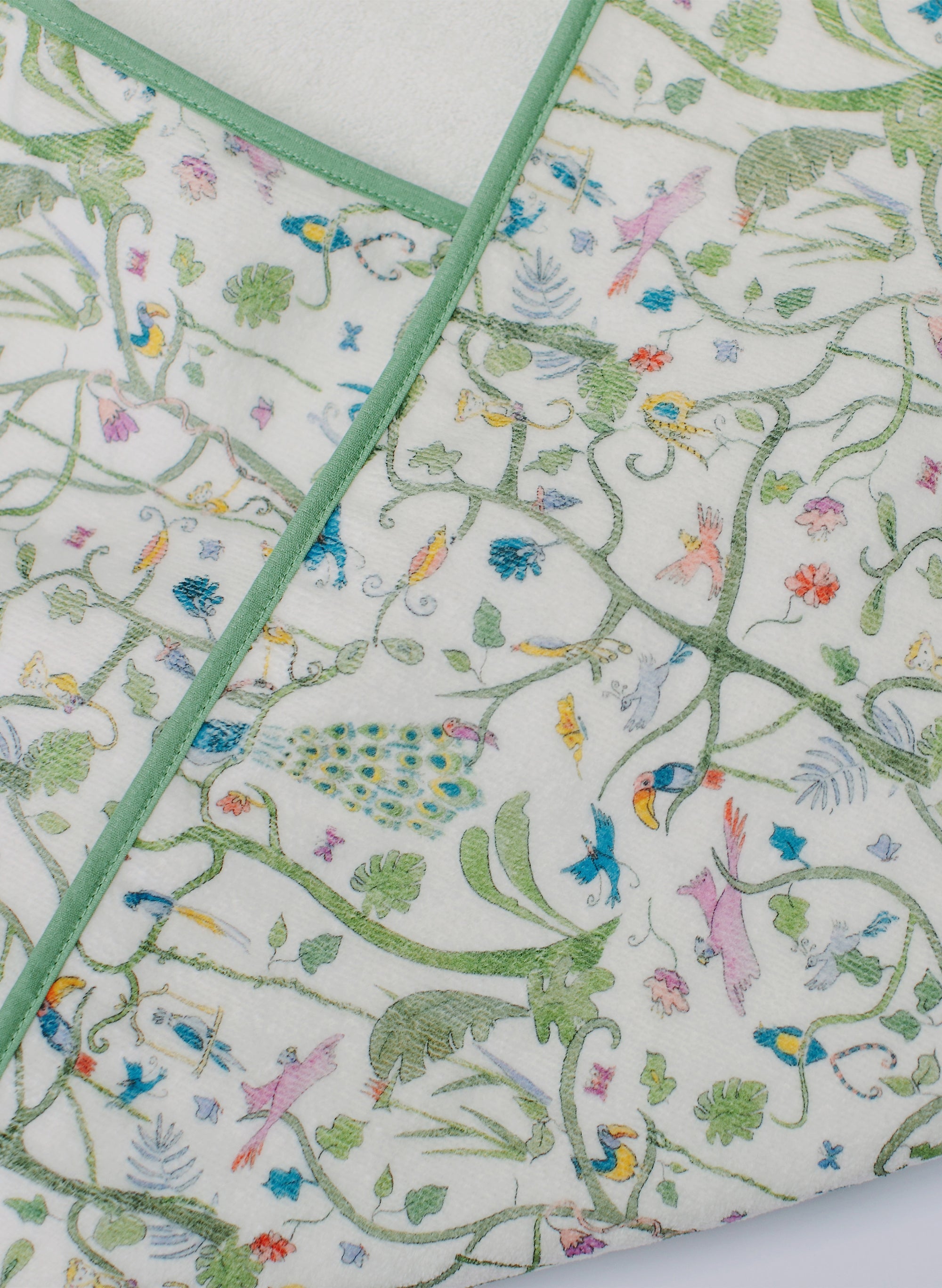 Hooded Bath Towel - Tropical Garden