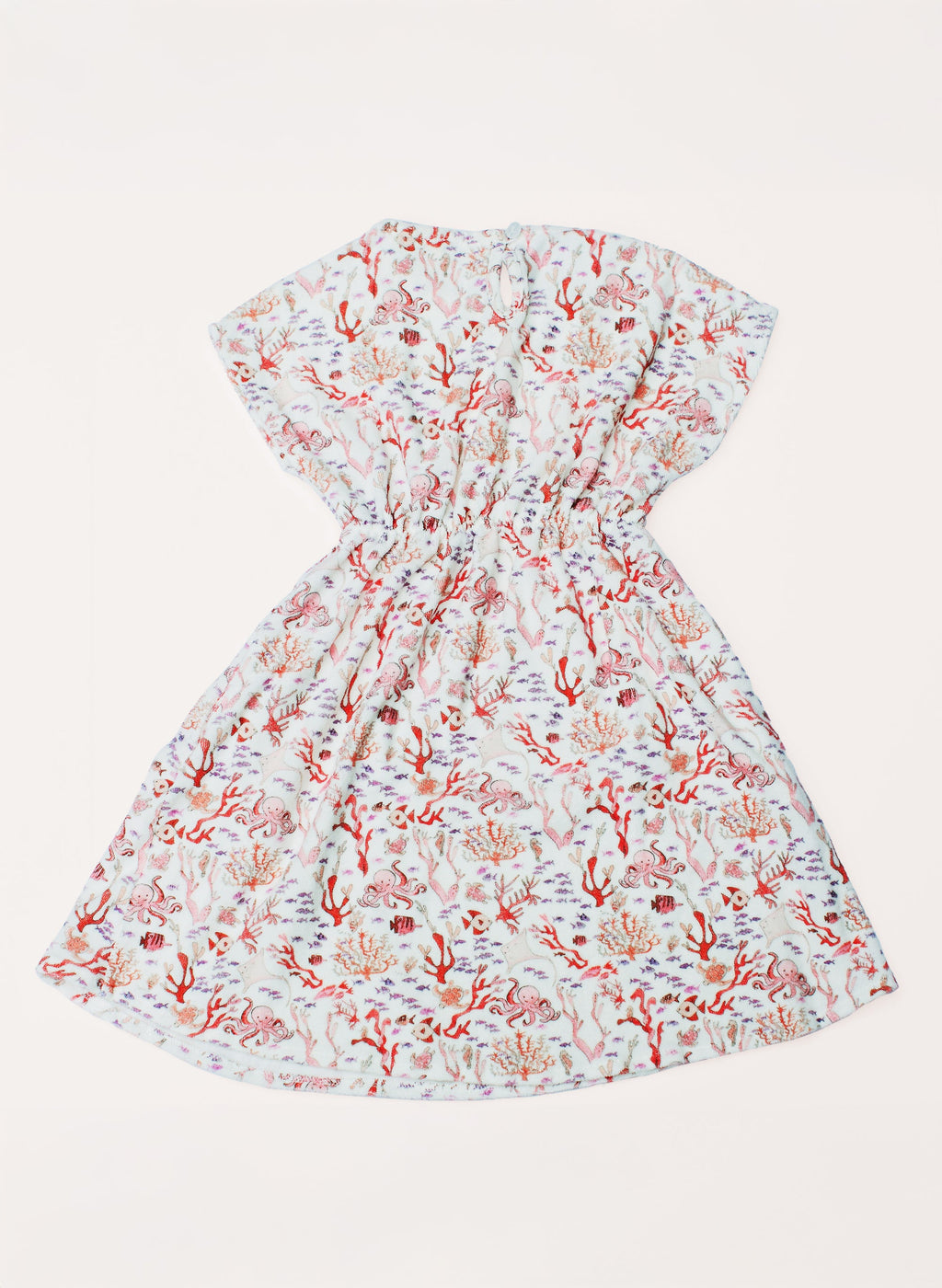 Delphine Dress - Rosy Coral Reef