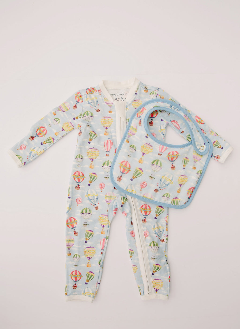 Zippered One-Piece - Up, Up & Away