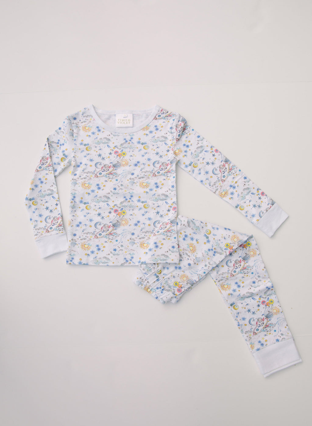 Two Piece Pajamas - Dog-O-Naut