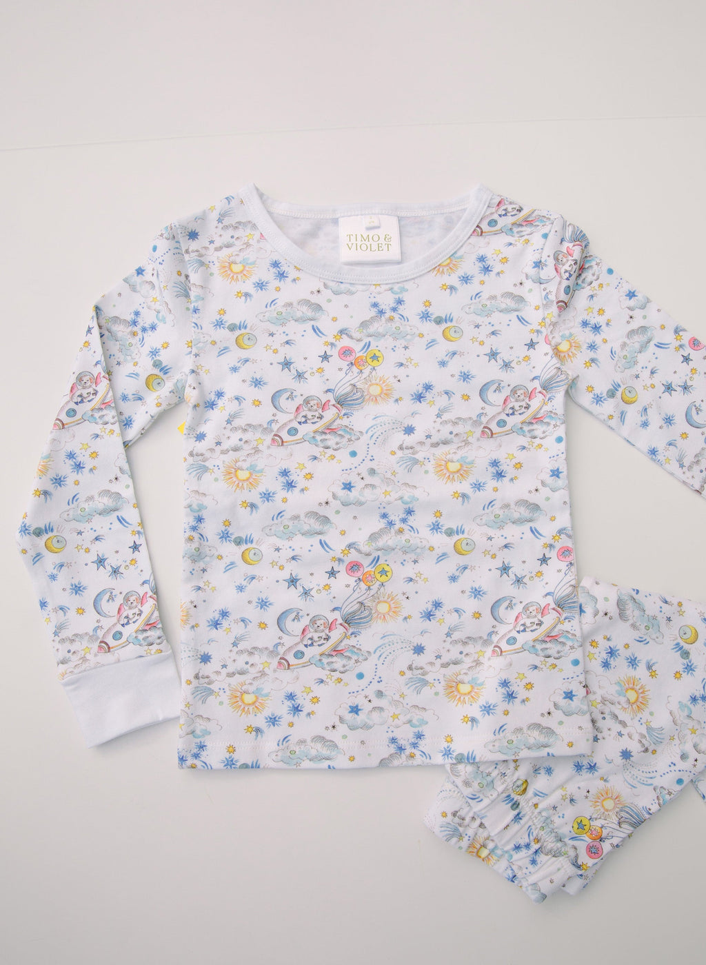 Two Piece Pajamas - Dog-O-Naut