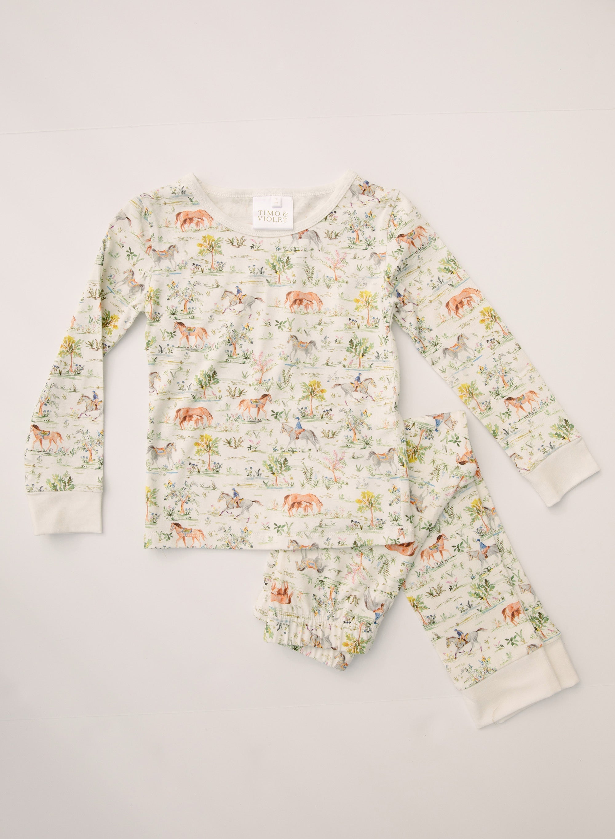 Two Piece Pajamas - Hunter Pace Equestrian