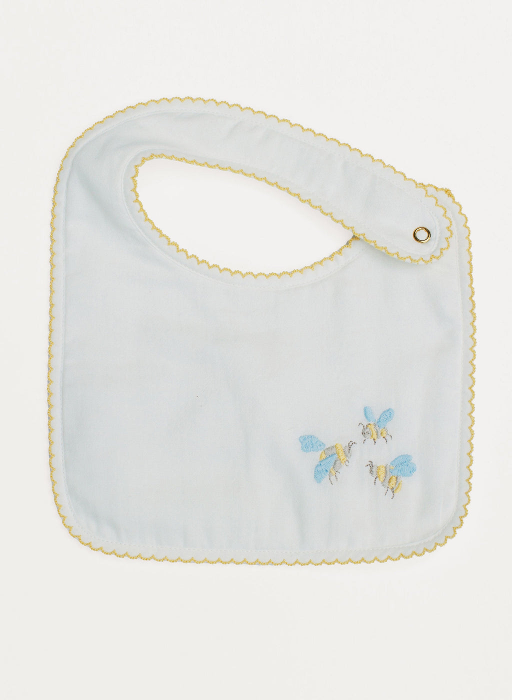 Classic Bib - Embroidered Bee