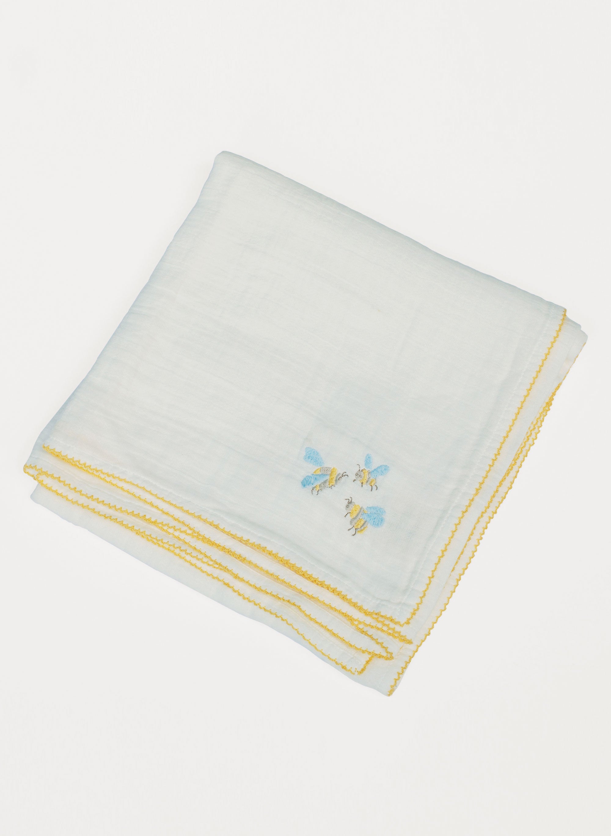 Classic Bib - Embroidered Bee