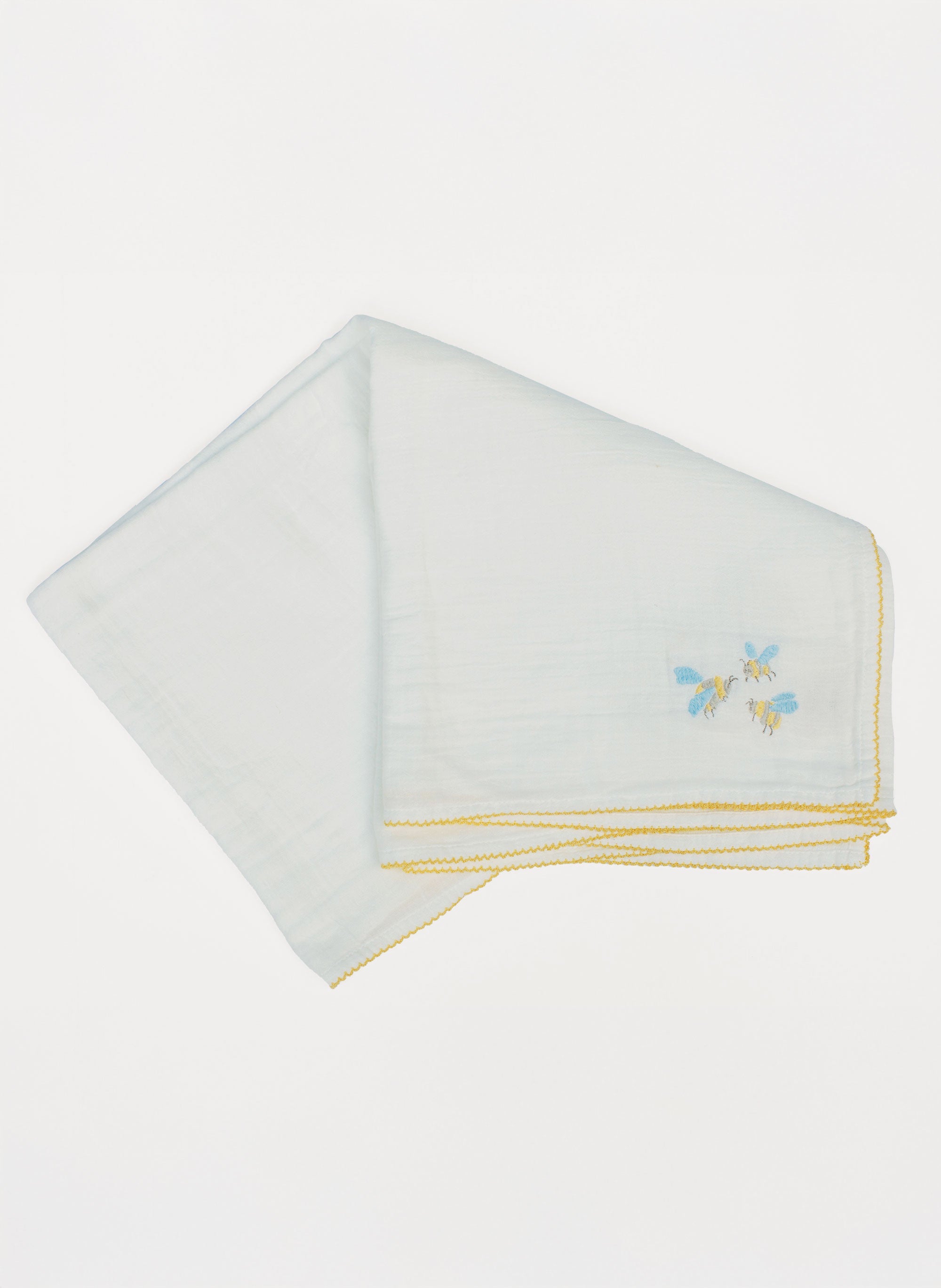 Classic Bib - Embroidered Bee