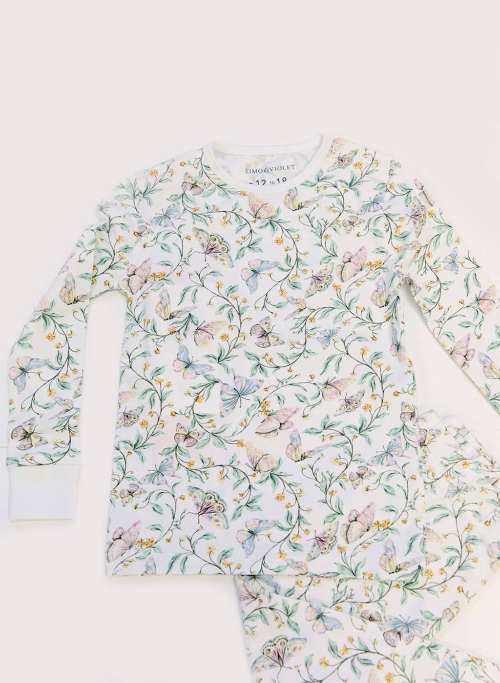 Two Piece Pajamas - Botanical Whisper
