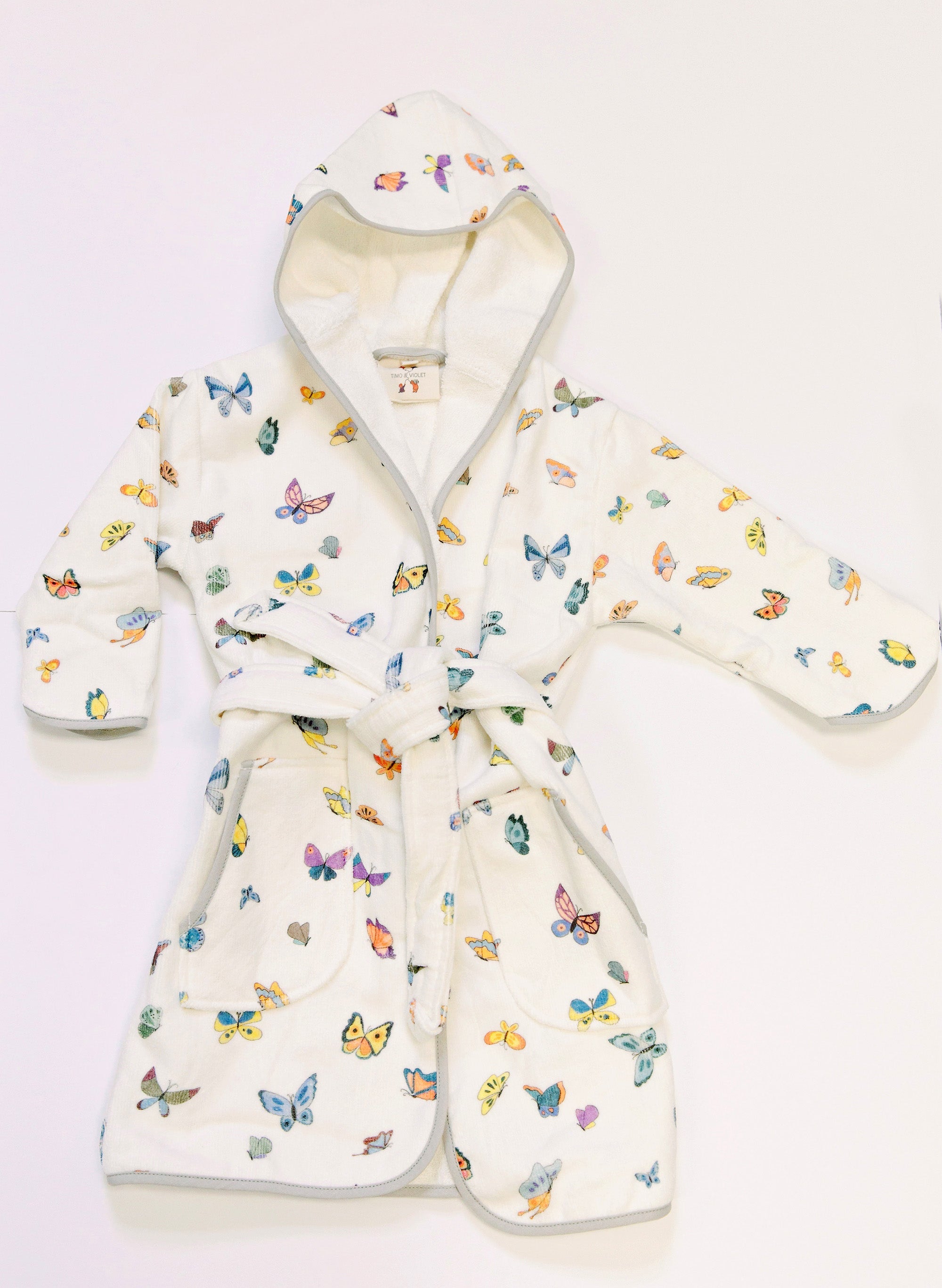 Greenwich Bathrobe - Madame Butterfly