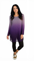 Alfani Women's Printed Super Tunic, Size Small