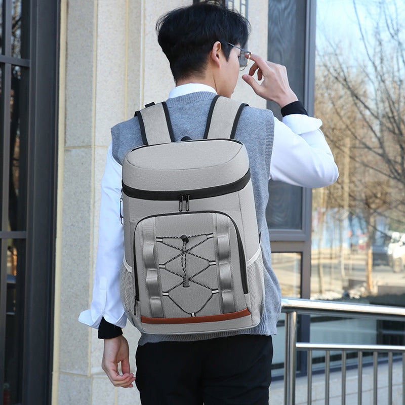 Camping Multifunctional Picnic Backpack Thick Aluminum Foil Big Ice Bag