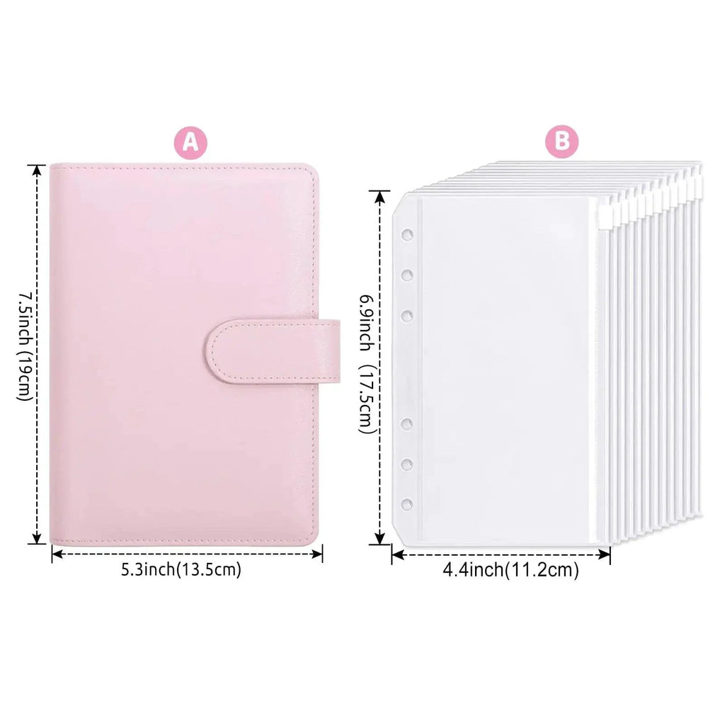 A6 Deluxe Leather Finance Organizer