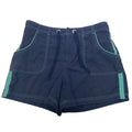 SJB Active Mens Medium Navy PolyCotton Drawstring Waist Athletic Short Shorts