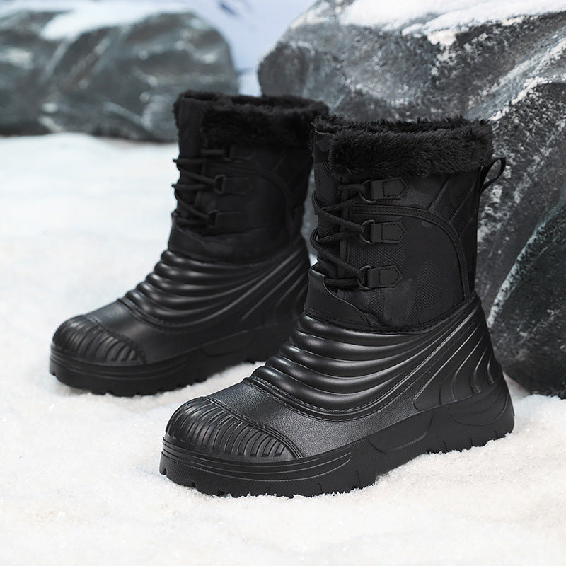 Men's Plus-Size Snow Boots