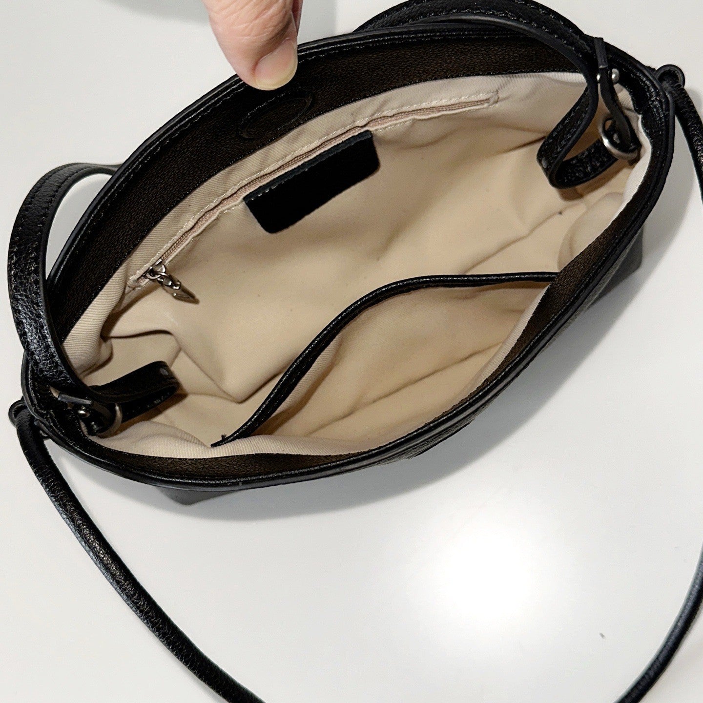 Genuine Leather Crossbody Bag for Women - Premium Suede & Cowhide Shoulder Bag