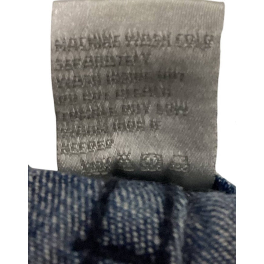 Akdmks Mens Size 30 Stretch Cotton Distressed Patched Whiskered Denim Blue Jeans