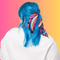 Vibrant Abstract Bandana for Raves and Music Festivals
