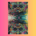 Vibrant Festival Flag - Essential for Raves and EDM Events