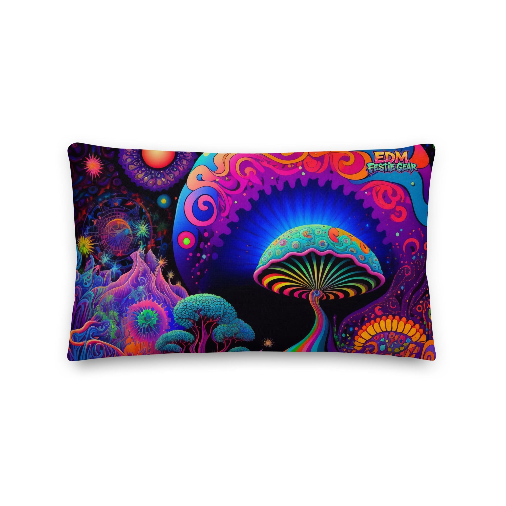 Space Fantasy Premium Pillow For EDM Rave Festival Outfit Clothing