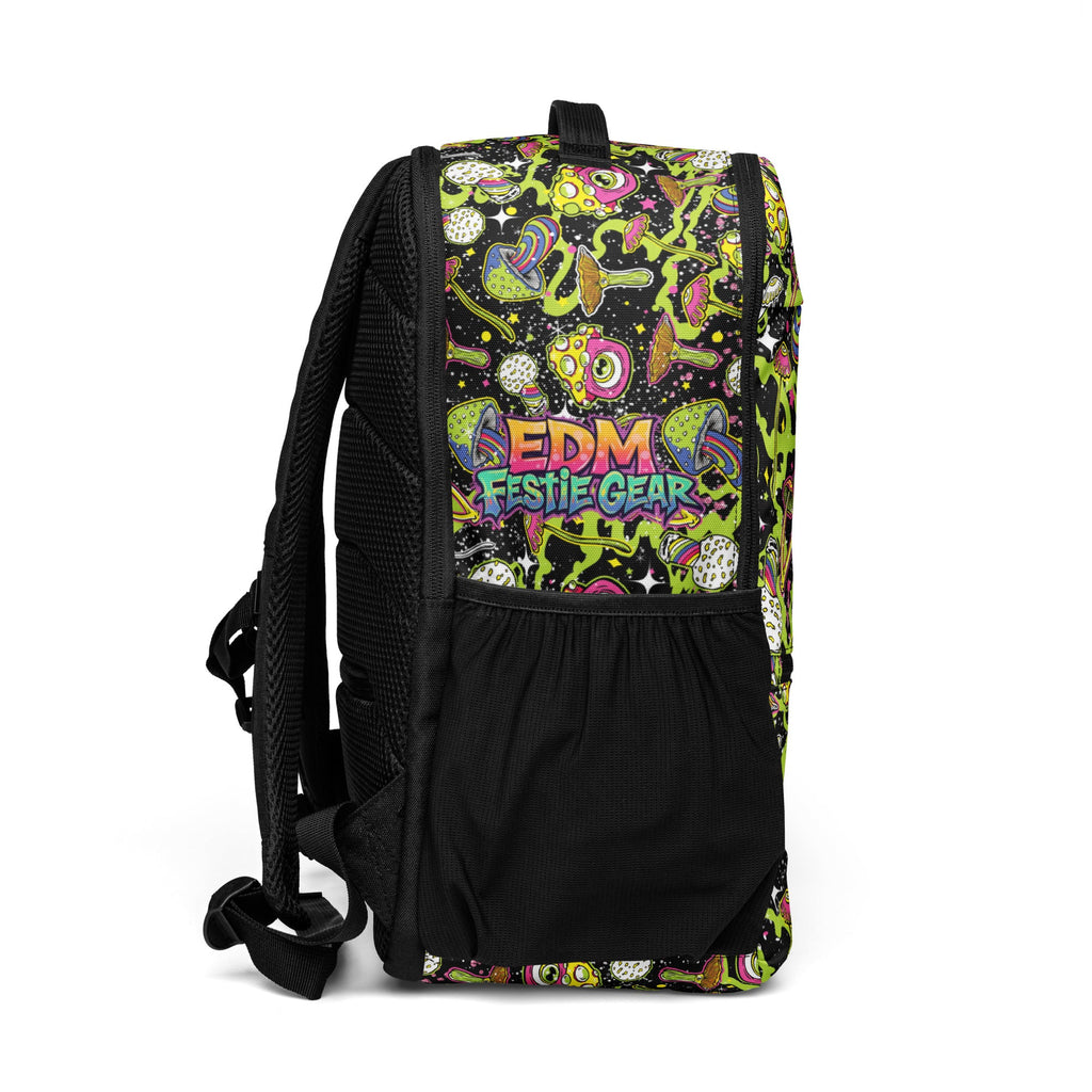 Trippy Space Shroom Utility backpack