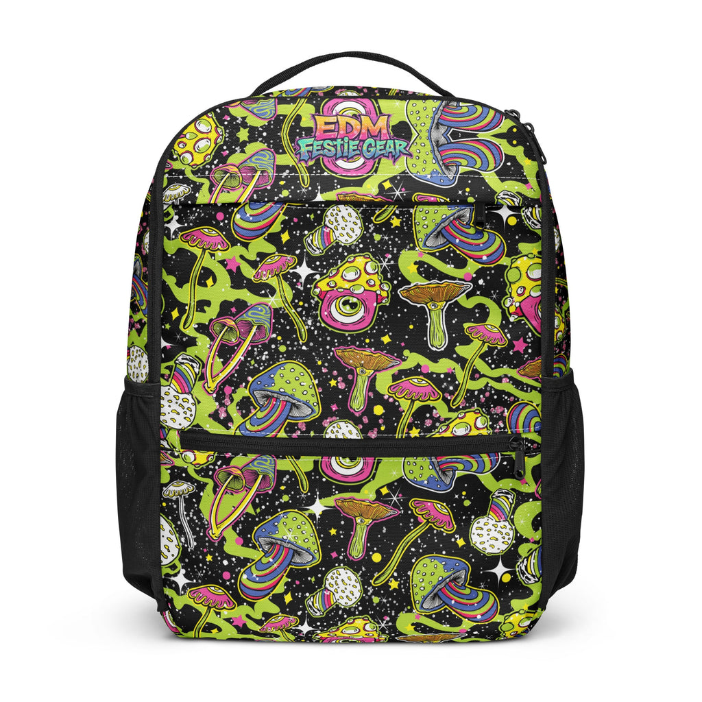Trippy Space Shroom Utility backpack