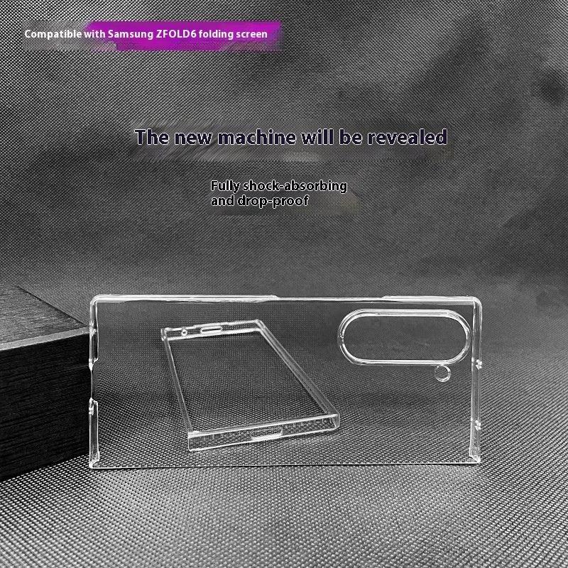 Brand Name Transparent Hard Shell Phone Case - High-Permeability, HD Anti-Fall Protection