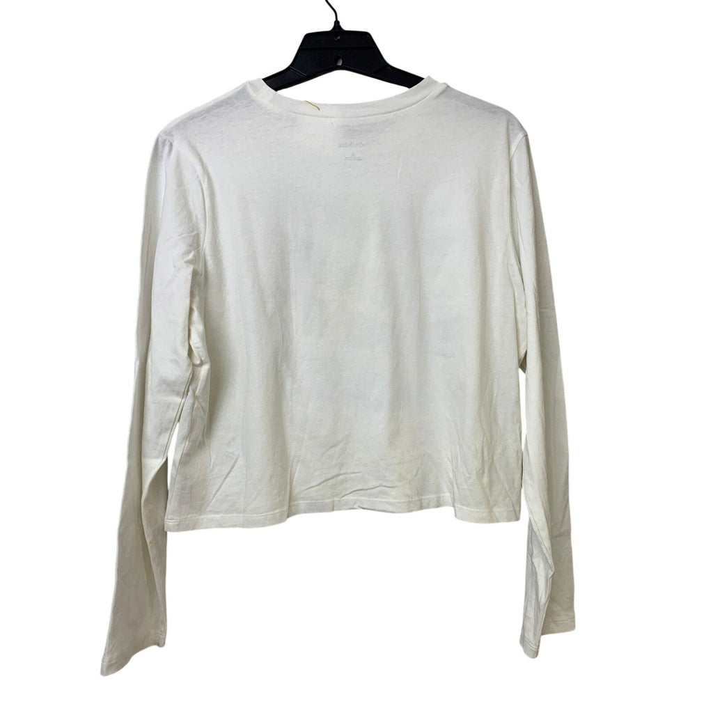 Upcycled Hand Printed Womens XL Live In The Moment Before It's A Memory Tee