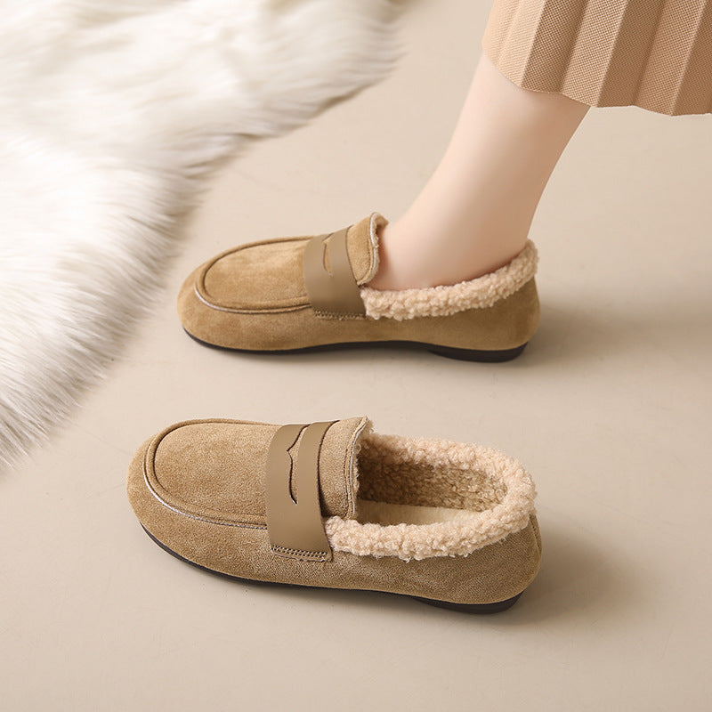 Lightweight Cotton Slip-On Shoes