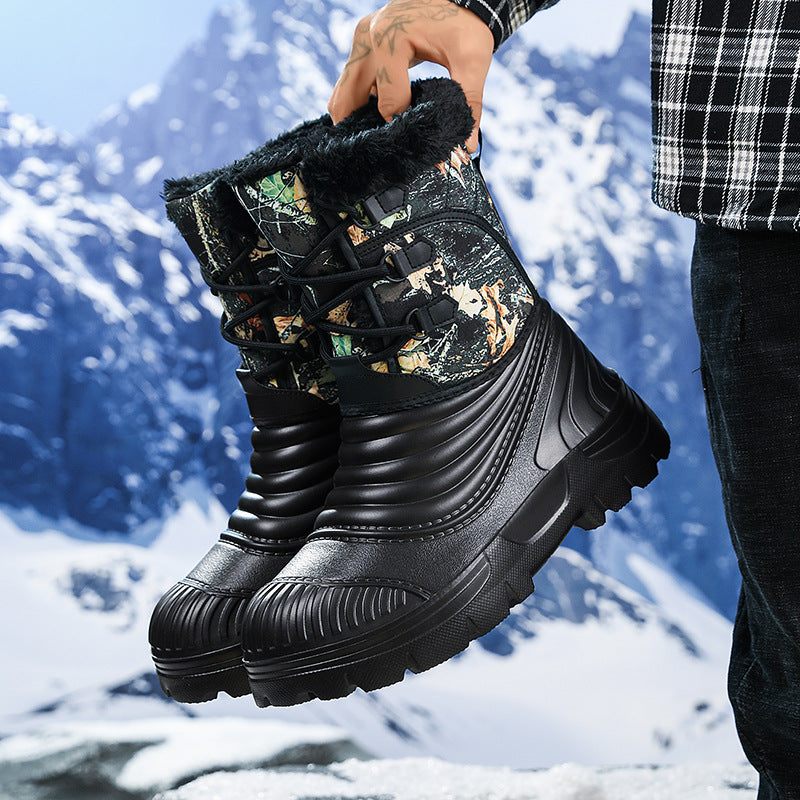 Men's Plus-Size Snow Boots