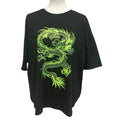 SHEIN Mens Small Medieval Dragon Graphic Print Short Sleeve PolyCotton Tee