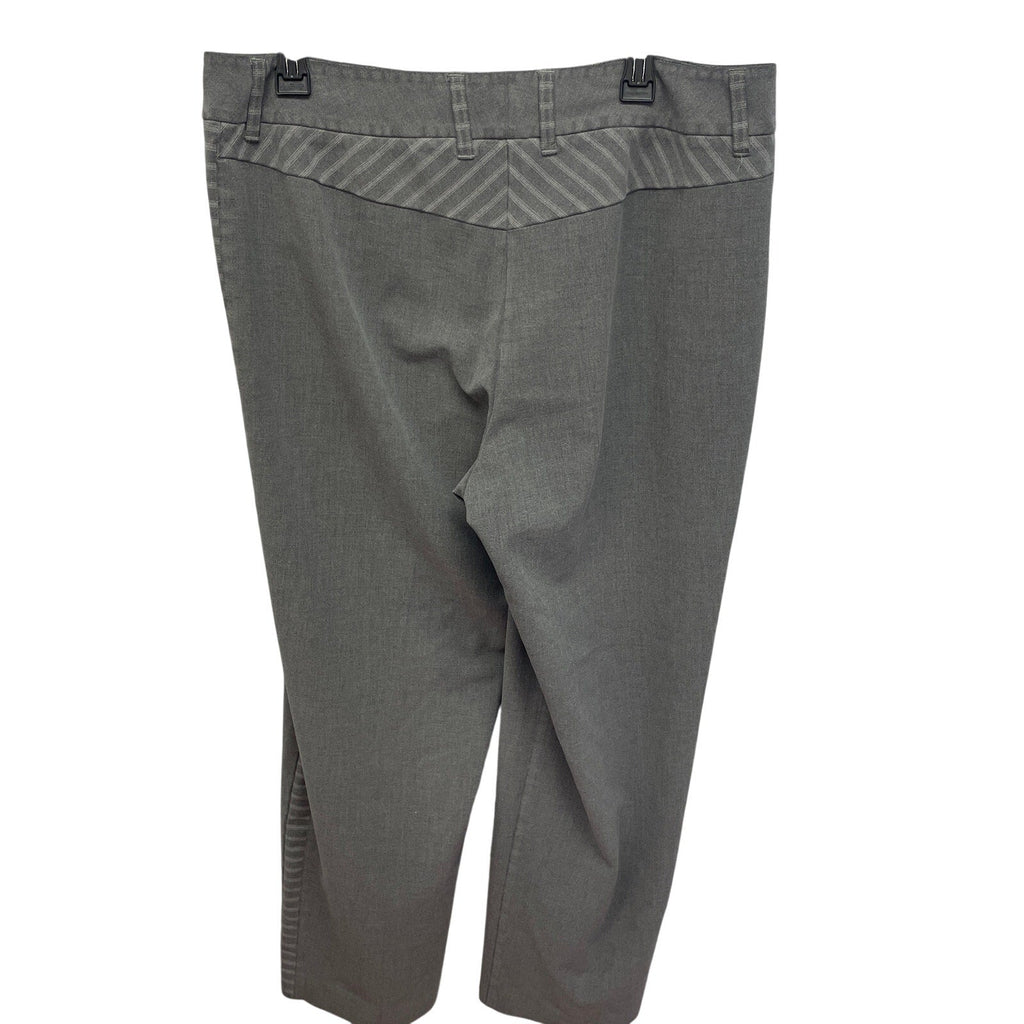 Liz Claiborne Womens Size 16 Audra Stain Resistant Striped Side Career Pants