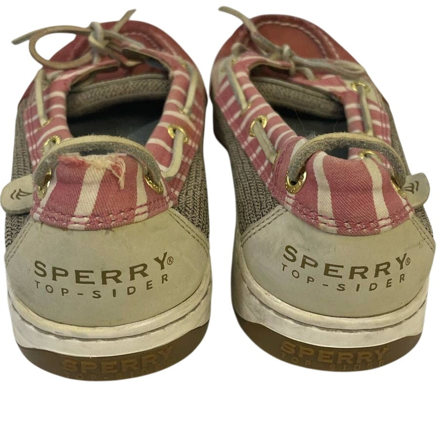 Sperry Top Sider Womens Size 8 Leather Side Laced Boat Shoes Slide On Loafers