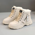 Fleece-Lined Waterproof Non-Slip Winter Shoes