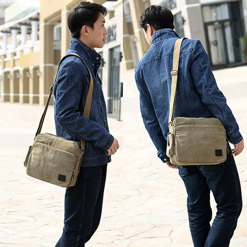 Washed Canvas Bag