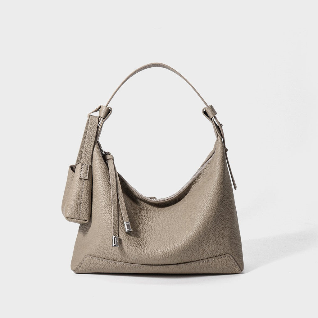Women's Genuine Leather Crossbody & Underarm Bag – Lightweight Dumpling Shoulder Bag