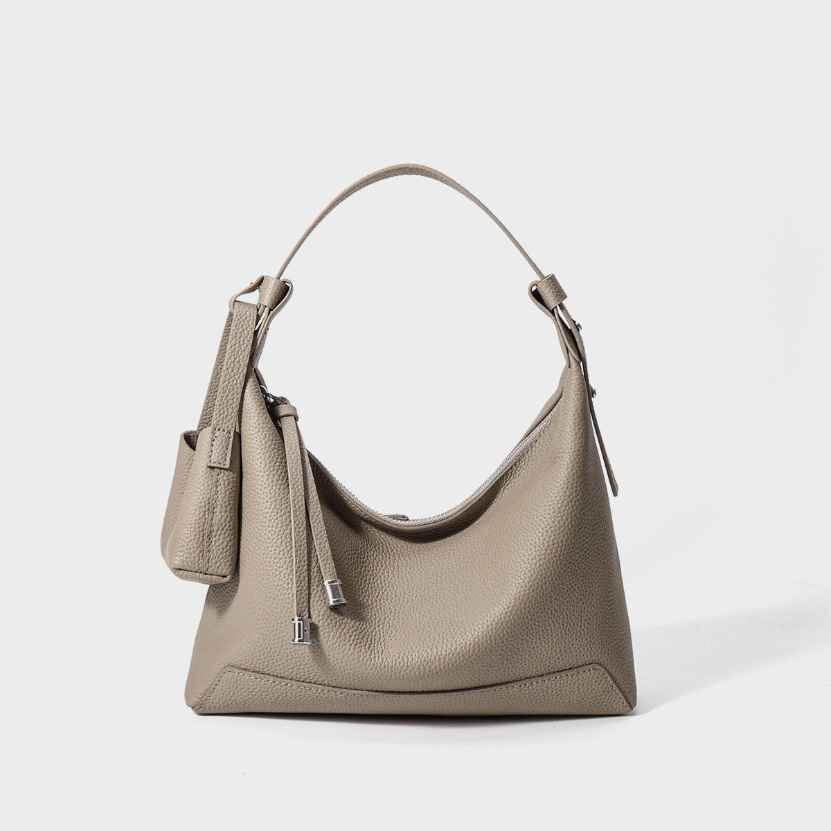Women's Genuine Leather Crossbody & Underarm Bag – Lightweight Dumpling Shoulder Bag