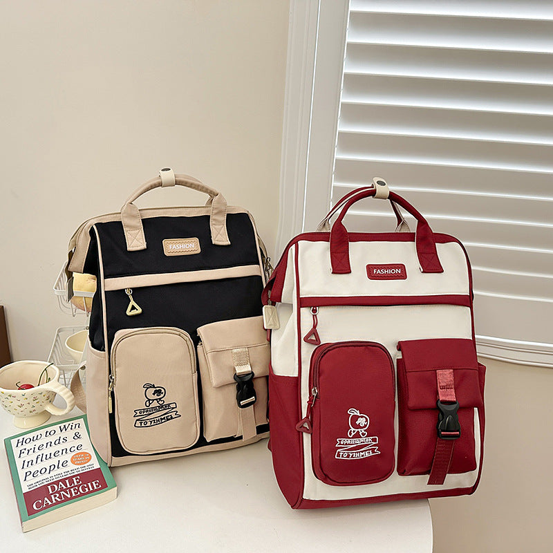 High-Capacity Student Backpack – Instagram-Style Urban Design