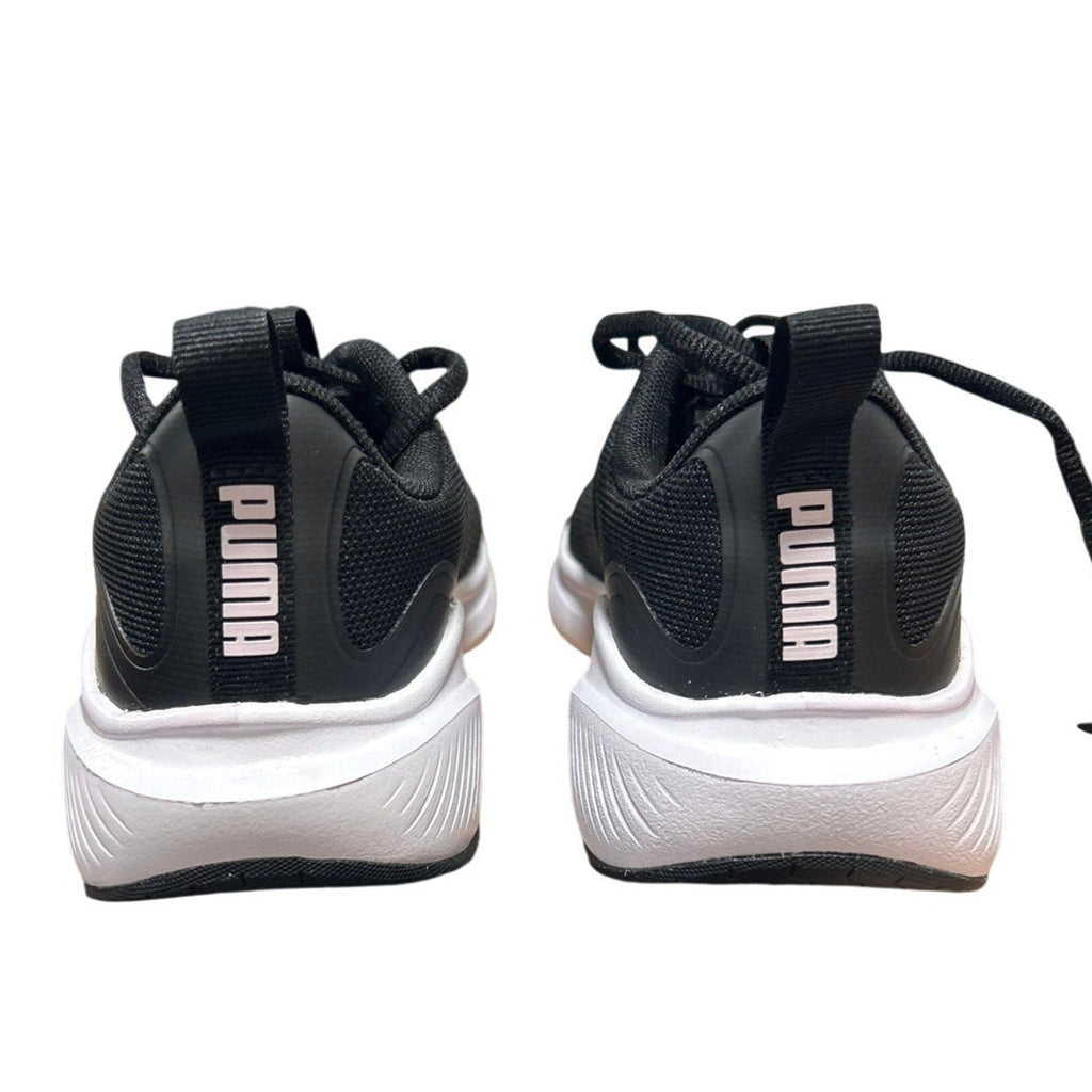 New Puma Womens Size 8.5 Black White Lace Up Skyrocket Sneaker Athletic Shoes