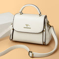 Retro Textured Tote & Shoulder Bag – PU Leather Everyday Handbag for Women
