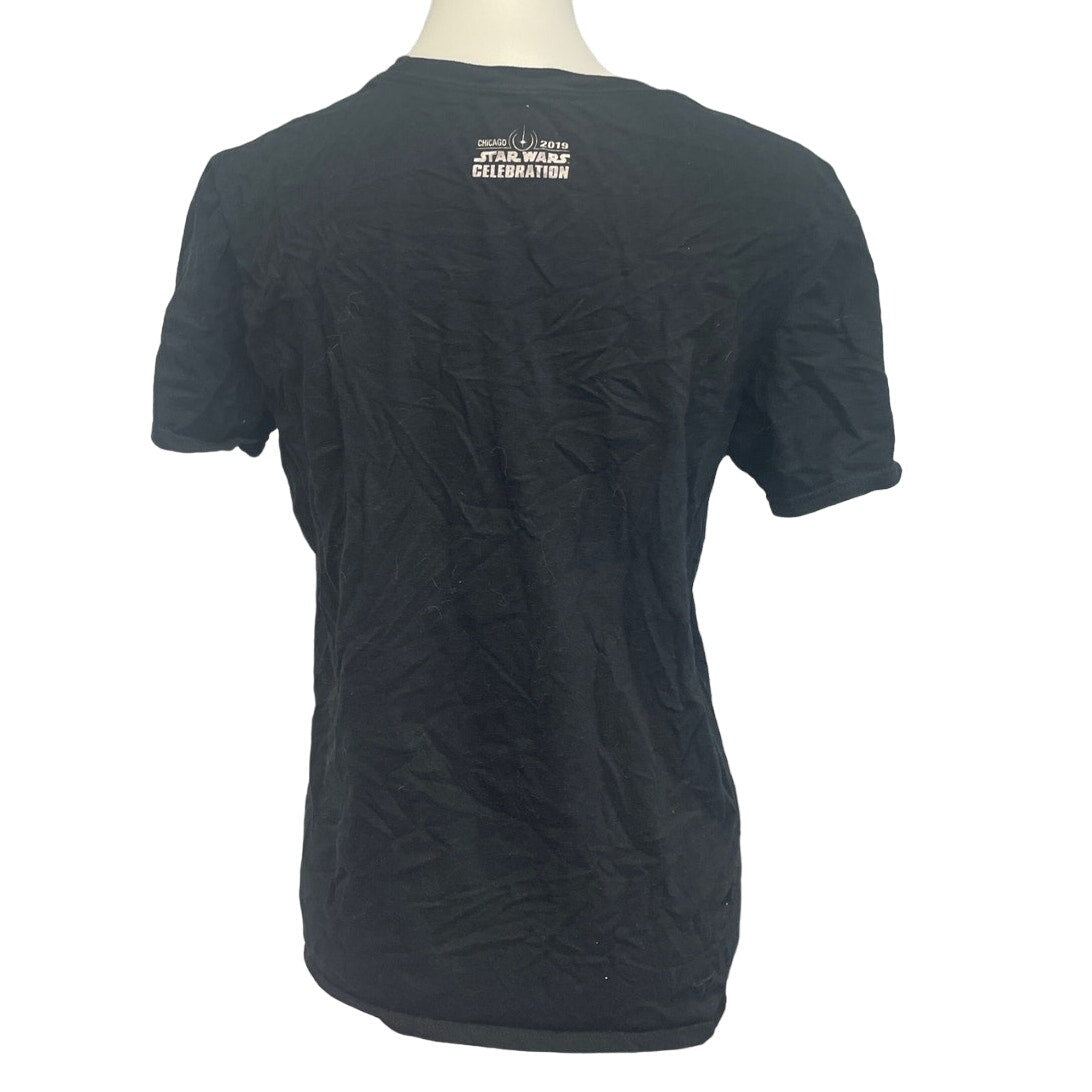 2019 Star Wars Celebration Chicago Womens Medium Short Sleeve Crew Neck Tee