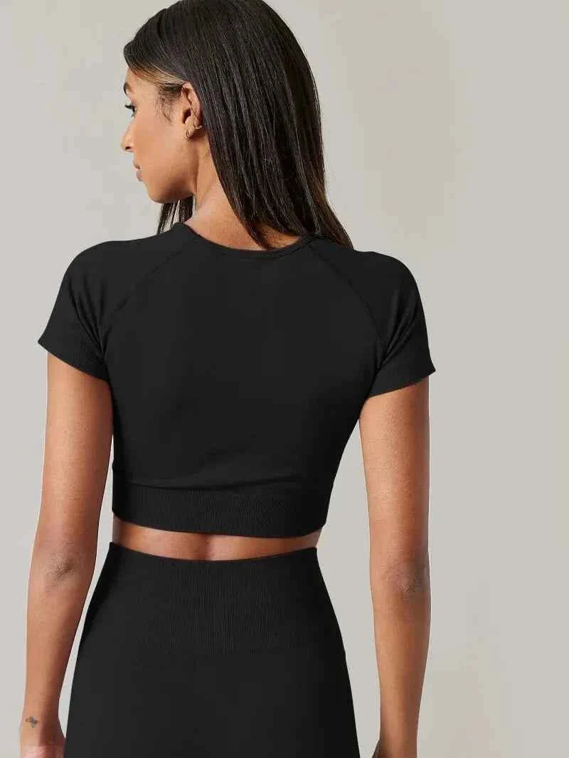 THRIXINE Elite Fitness Crop Top