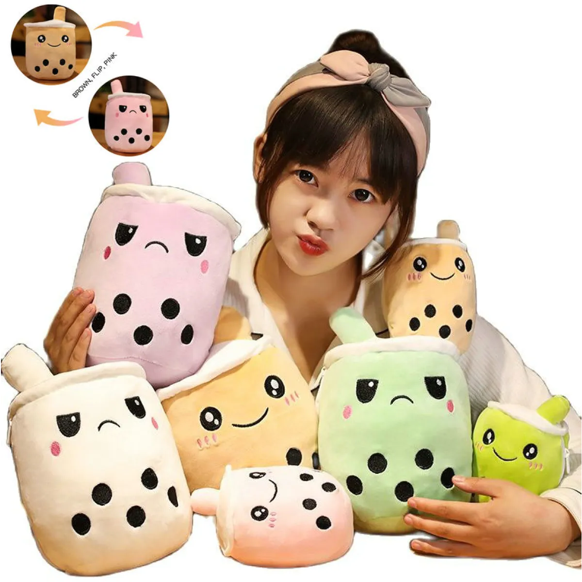 Boba Milk Tea Plushies