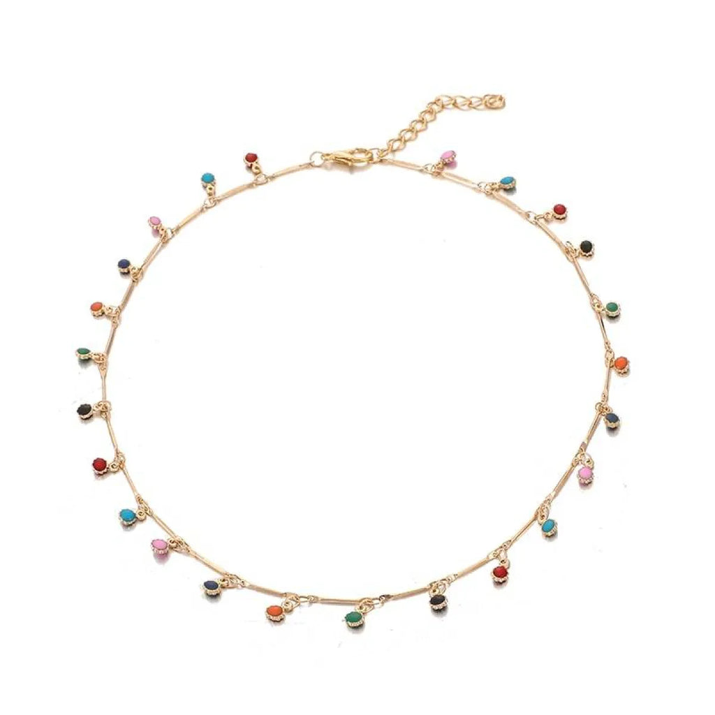 Bohemian Gold Necklace