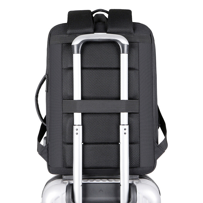 Breathable Laptop Backpack – Expandable 20-35L Oxford Fabric Travel & School Bag