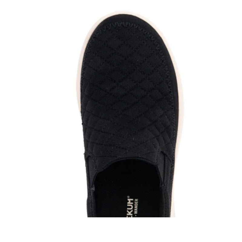 New In Box Staheekum Womens Size 9 Black Breathable Mesh Slide On Sneaker Shoes